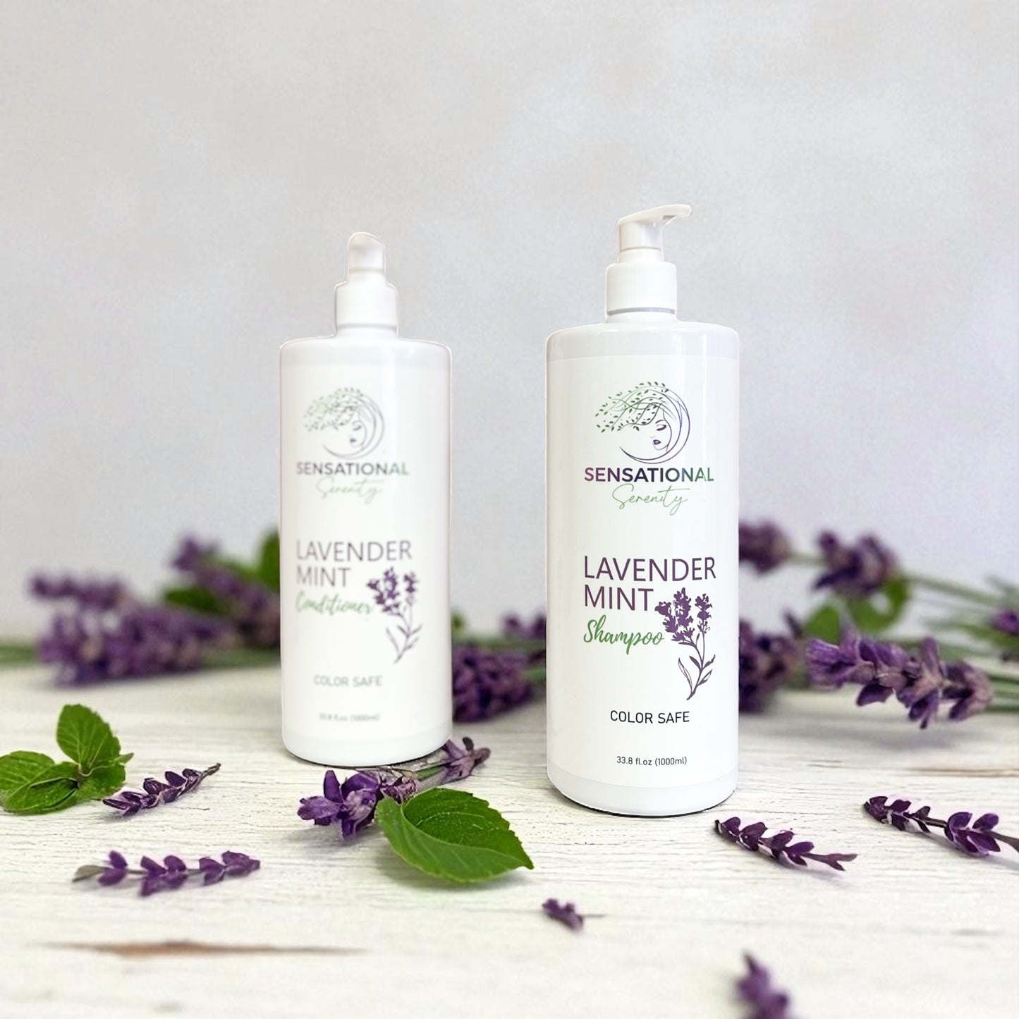 Lavender Mint Shampoo and Conditioner
